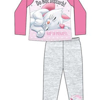 Girls Older Licensed Aristocats Marie Sub Pyjama PJs Set