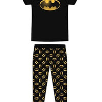 Mens Licensed Batman Pyjama PJs Set