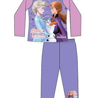 Girls Older Official Disney Frozen Sub PJs Pyjama Set