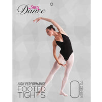 Ladies High Performance Footed Ballet Tights - Adults