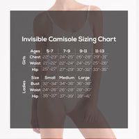 Ladies Dance Invisible Low Back Camisole - Adults
