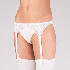 Ladies Narrow Lace Suspender Belts